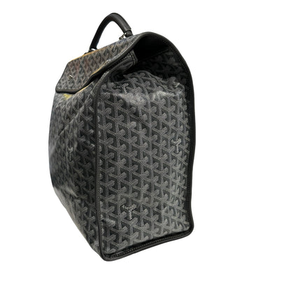 Used GOYARD Goyardine Alpin Backpack Grey