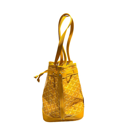 Used GOYARD Le Sac Petit Flot Tote Bag Yellow