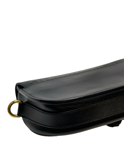 Used DIOR Bobby Flap Bag Black GHW