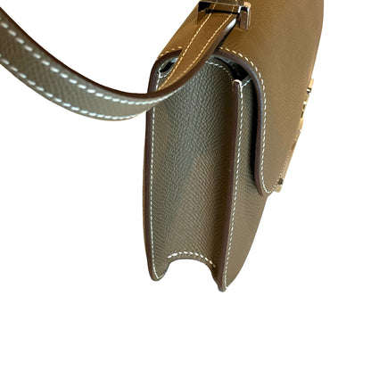 Used HERMÈS Constance Shoulder Bag PHW Etoupe (18)