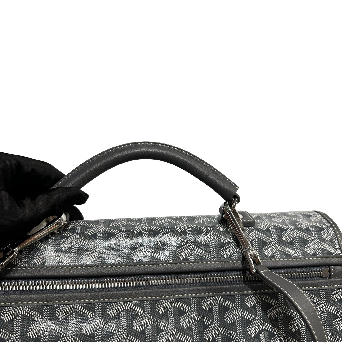 Used GOYARD Goyardine Alpin Backpack Grey