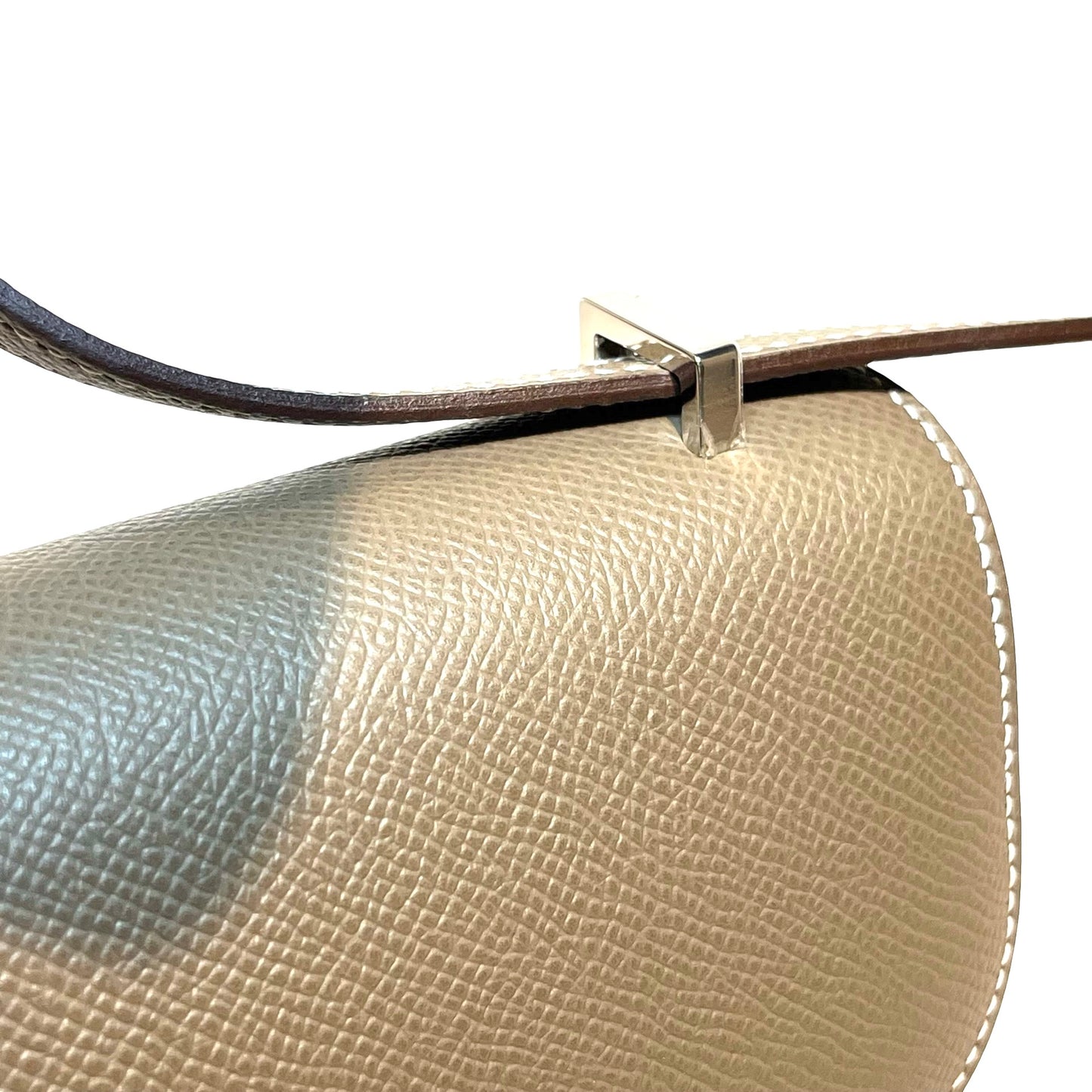 Used HERMÈS Constance Shoulder Bag PHW Etoupe (18)