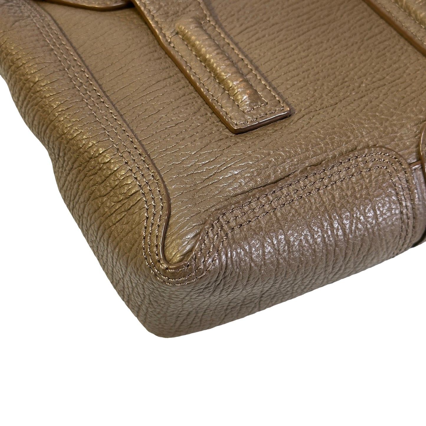 Used 3.1 PHILLIP LIM Textured Leather Pashli Mini Satchel Satchel Brown