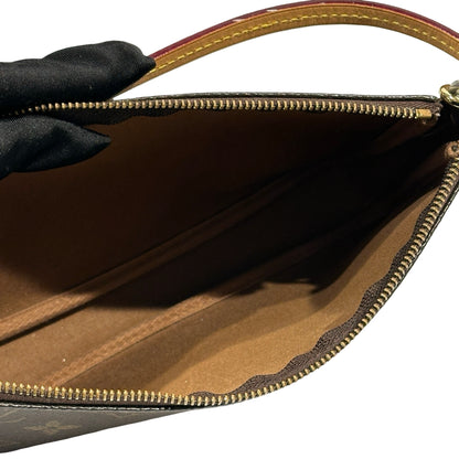 Used LOUIS VUITTON Monogram Pochette Accessoires Pouchette Brown