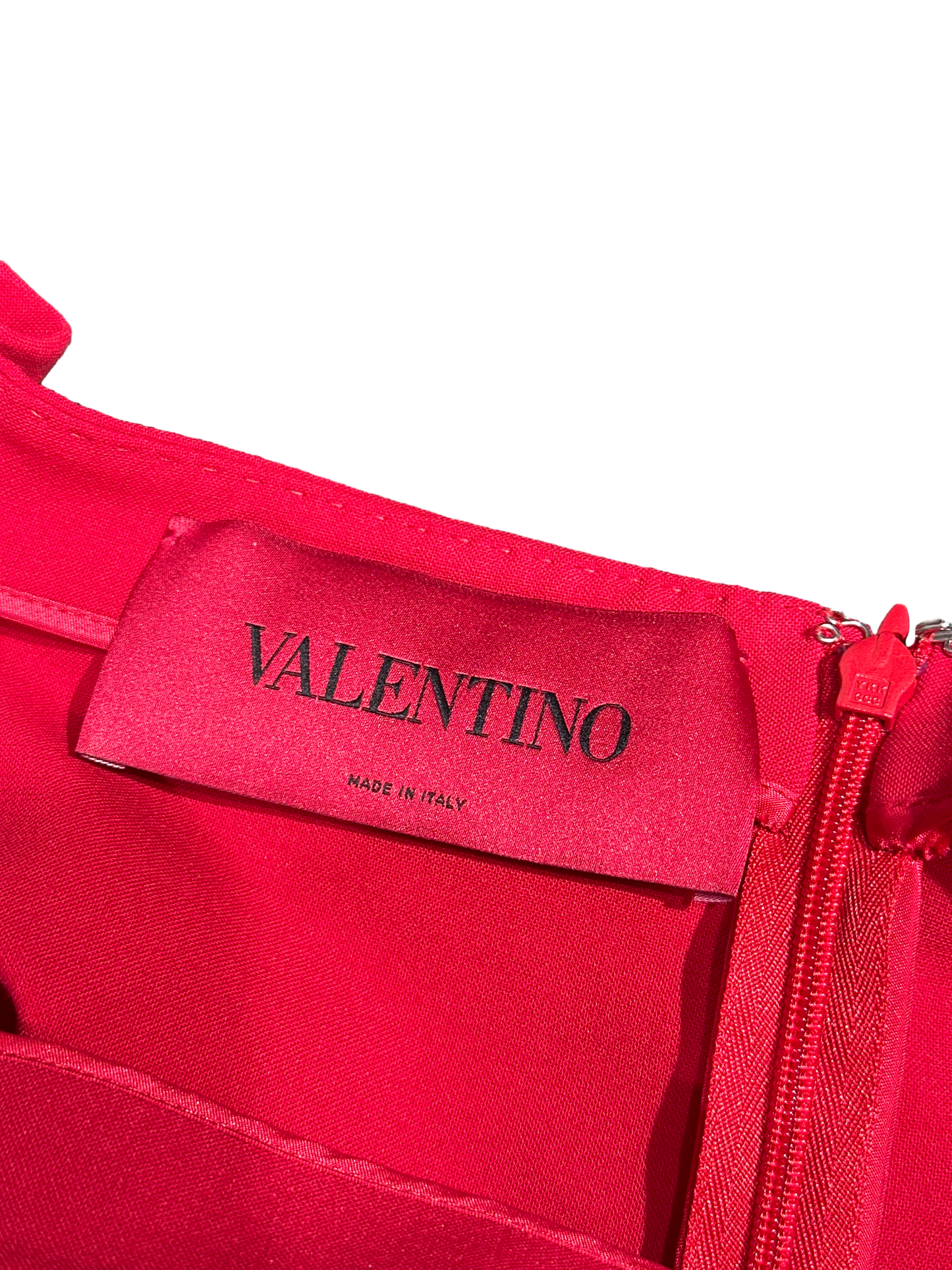 Used Valentino Dress Red
