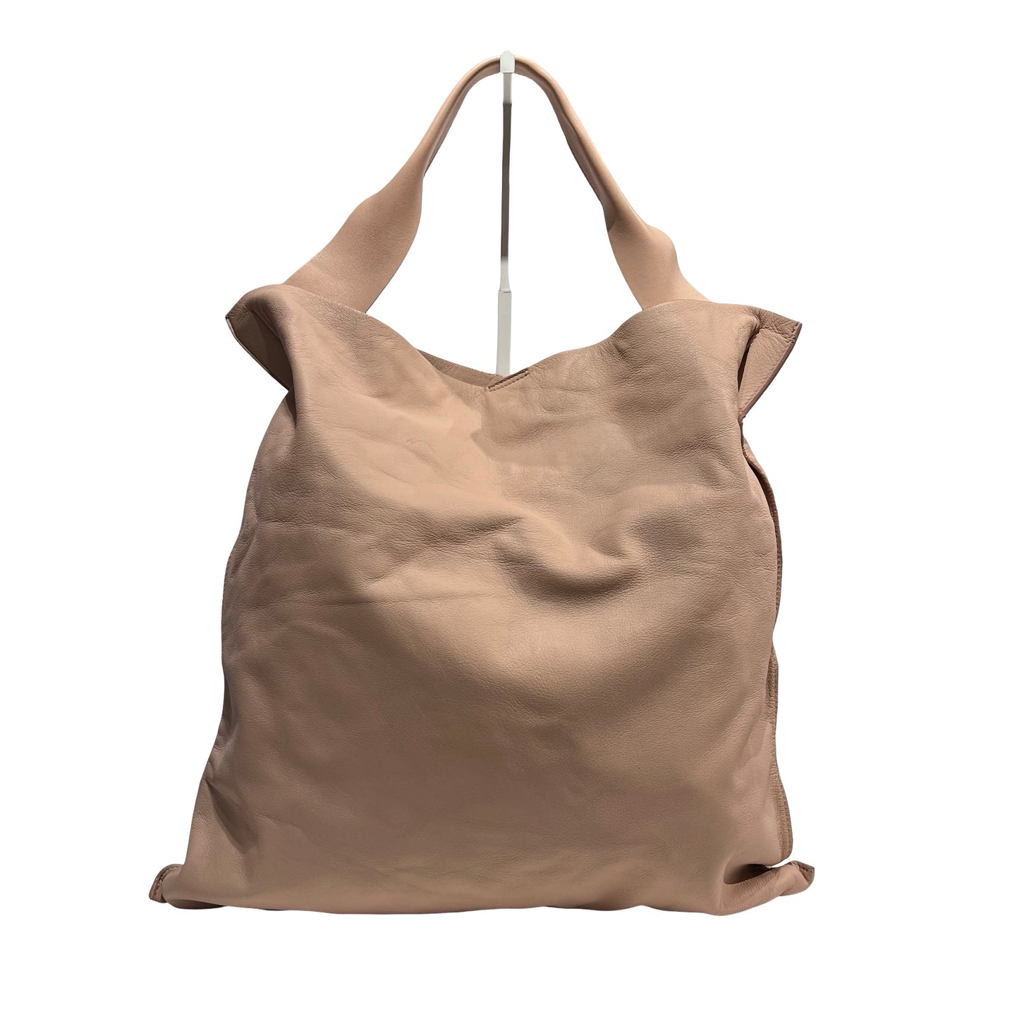 Used JIL SANDER Leather Leather tote bag Handbag Pink