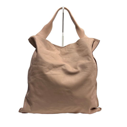 Used JIL SANDER Leather Leather tote bag Handbag Pink