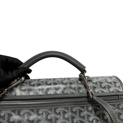 Used GOYARD Goyardine Alpin Backpack Grey