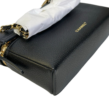 Brand New CHANEL Caviar Vanity case Vanity case Black