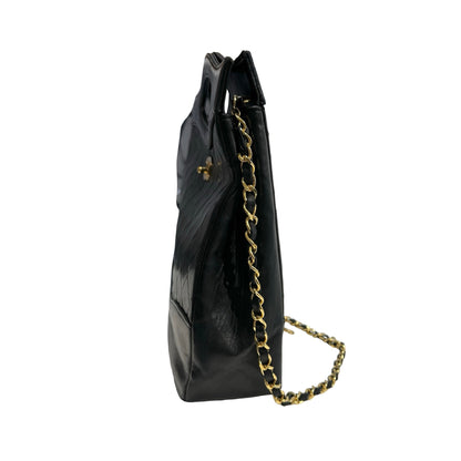 Used CHANEL Quilted Lambskin Quilted 31 Bag Two Way Shoulder Bag Black