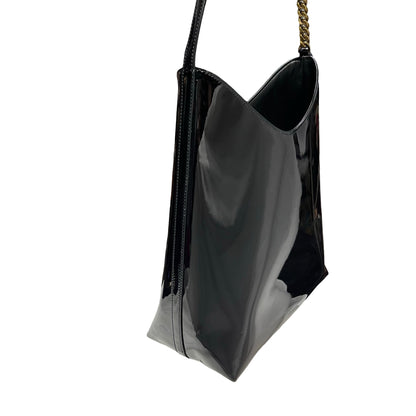 Used SAINT LAURENT Hobo Bag Black GHW