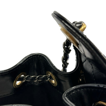 Used CHANEL Quilted Calfskin Chanel 22 Shoulder Bag Black