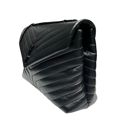 SAINT LAURENT Chain Shoulder Bag Black