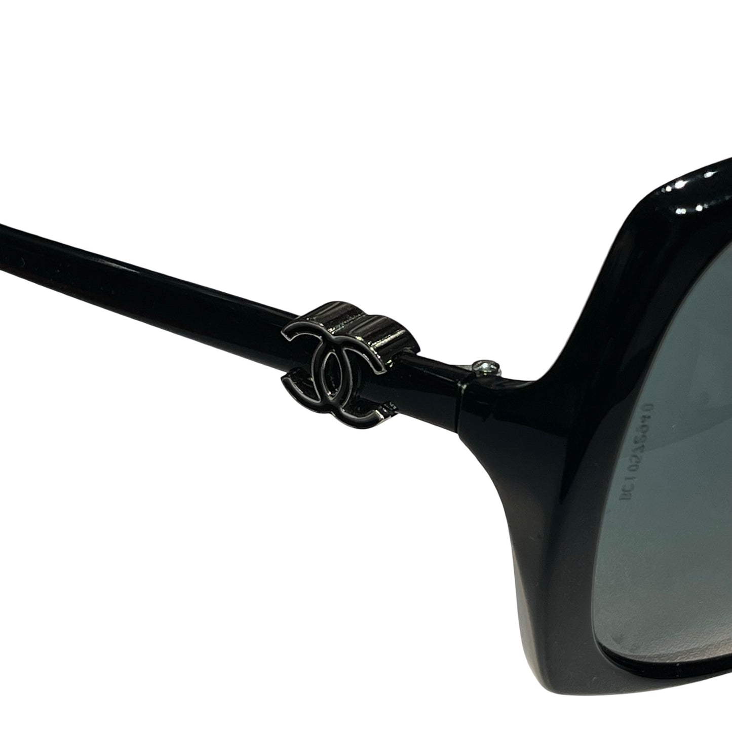 Used CHANEL Sunglasses Black