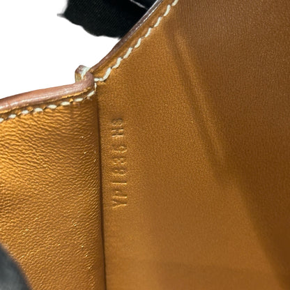 Used HERMES Epsom Della Cross body bag Gold Phw