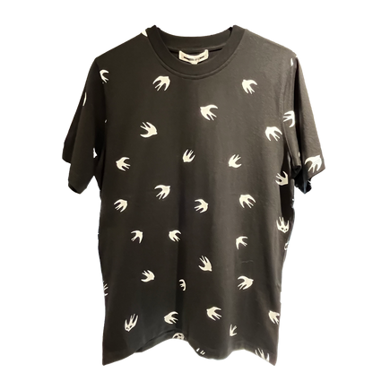 MOSCHINO Bird Print Tee T-shirt Black