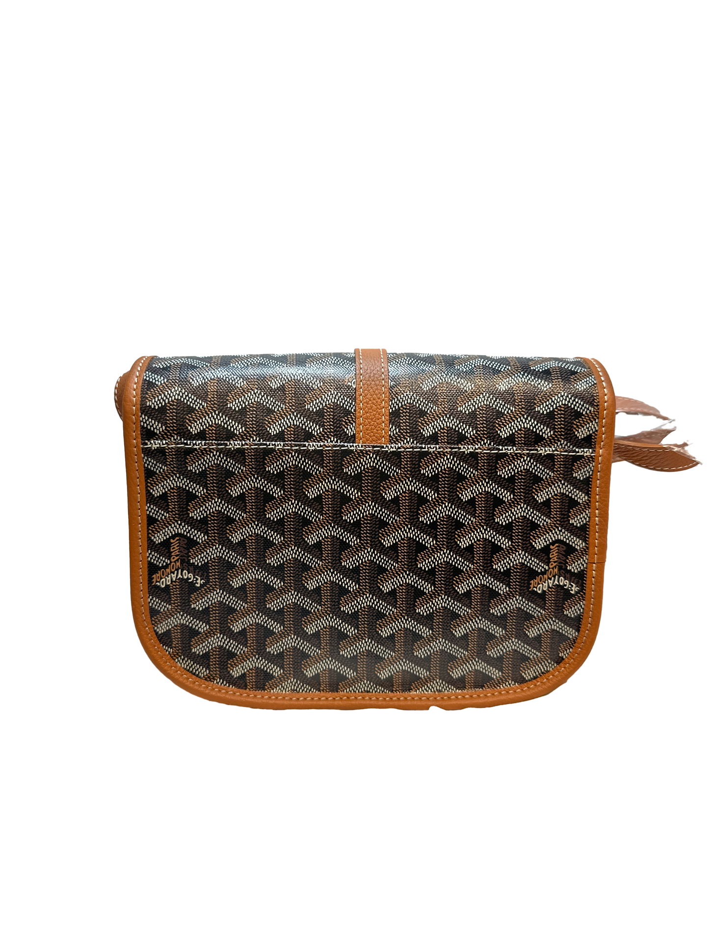 New GOYARD SAC BELVEDERE Cross Body Bag Brown