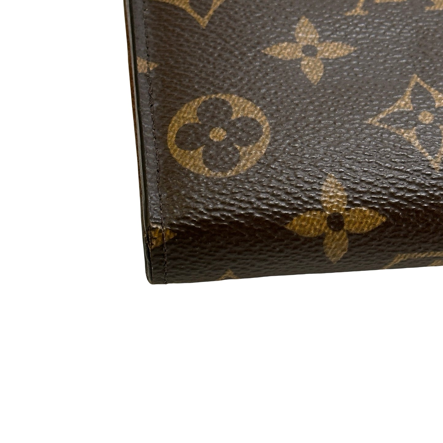LOUIS VUITTON Monogram Canvas Sarah Wallet Long wallet Brown