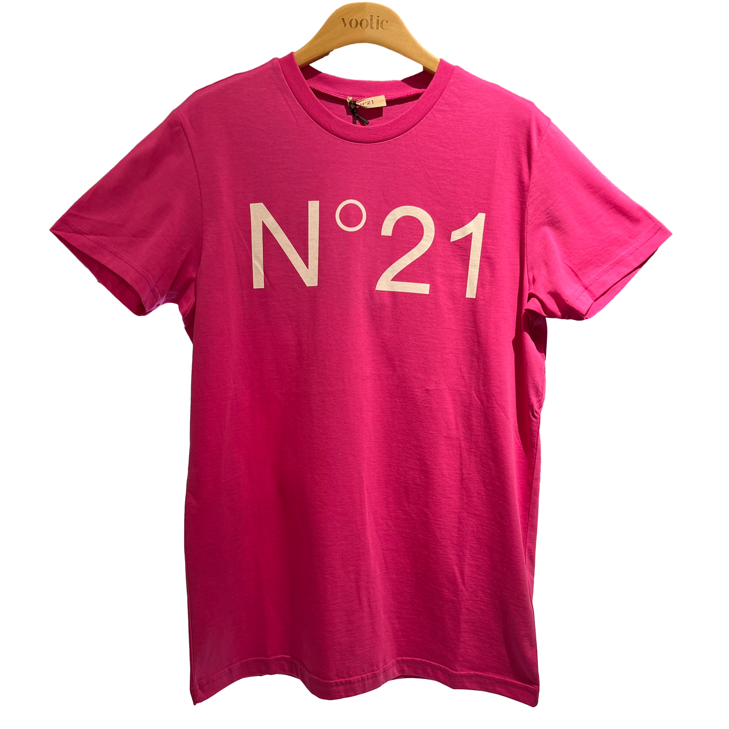 New N°21 Logo Tee T-Shirt Pink