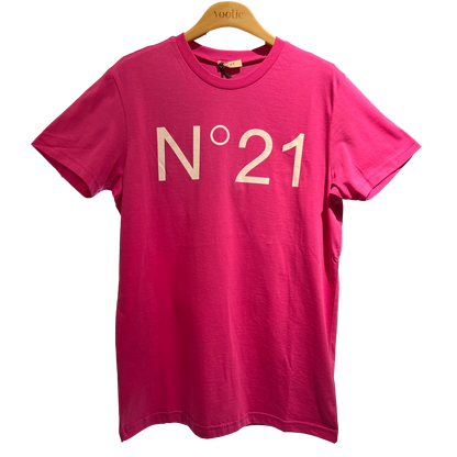 New N°21 Logo Tee T-Shirt Pink