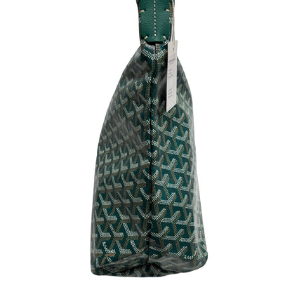 Brand New GOYARD Goyardine Canvas Bohème Hobo Bag Green