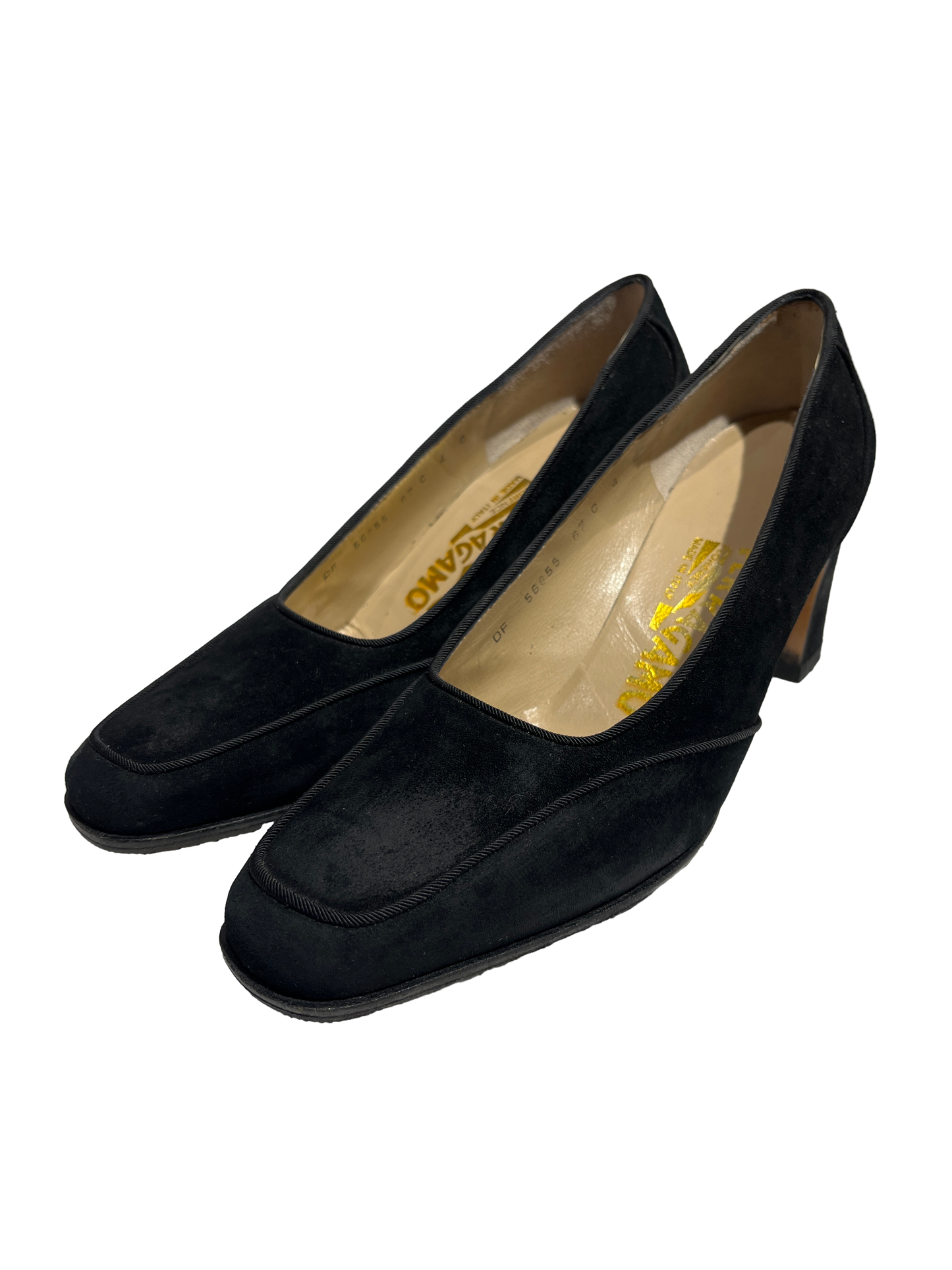 Used Ferragamo Heels Black