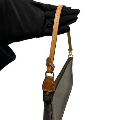 Used LOUIS VUITTON Monogram Pochette Accessoires Pouchette Brown