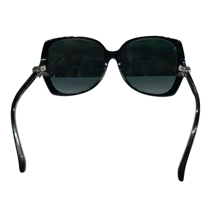 Used CHANEL Sunglasses Black