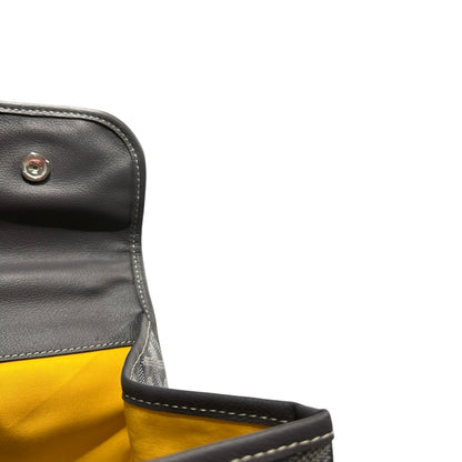 Used GOYARD Goyardine Alpin Backpack Grey