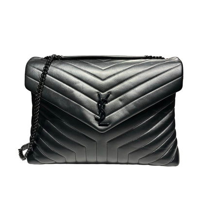 SAINT LAURENT Chain Shoulder Bag Black