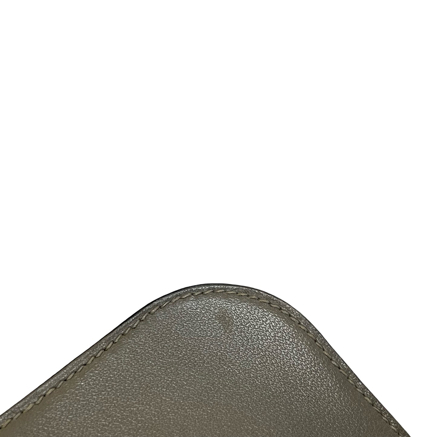 HERMES Epsom Mini Constance Shoulder Bag Grey GHW